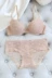 Áo ngực set đồ mỏng với hai hàng khóa gợi cảm ren mỏng cup đồ lót nữ siêu mỏng bra bra mùa đông mới Áo ngực ren