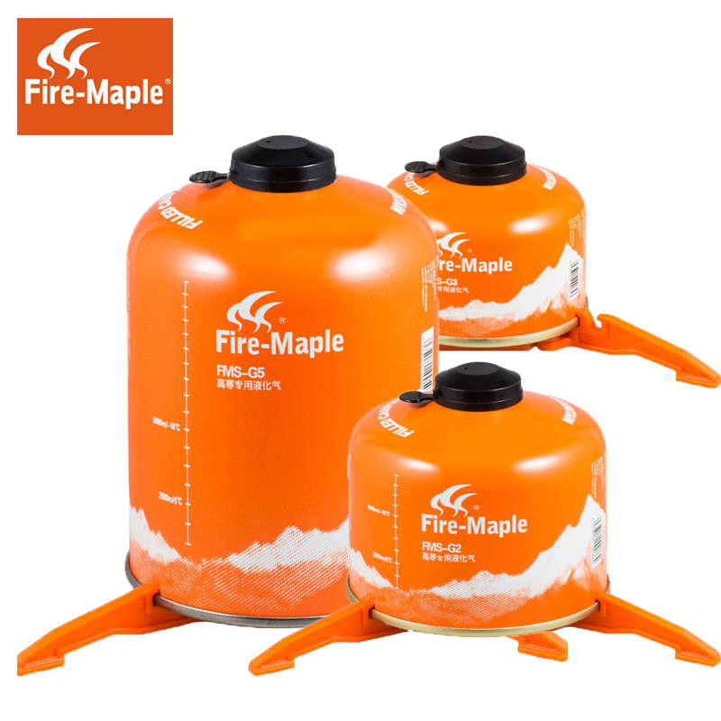 Fire maple outdoor flat gas tank long gas tank bracket camping picnic portable chassis integrated gas furnace fixed tripod
