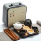 Новый набор из 10 -цепа из белого горшка Xishi (Black Tea Can)
