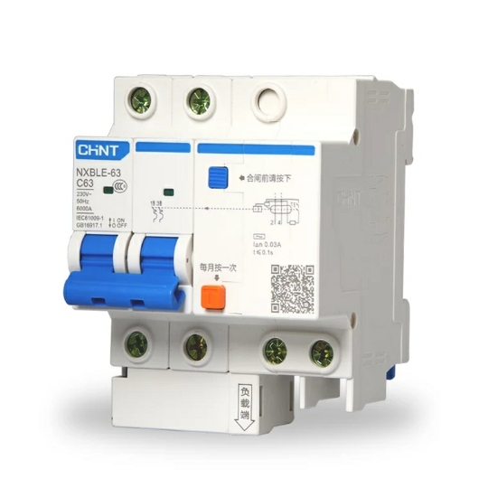 Zhengtai air switch leakage protector 1P 2P 20A 25A 32A 40A 60A leakage protection circuit breaker