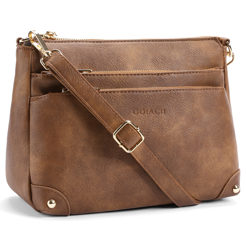 Goiacii Amazon's Best-Selling Women's Pu Casual Commuter Crossbody Bag, Portable Large-Capacity Versatile Shoulder Bag