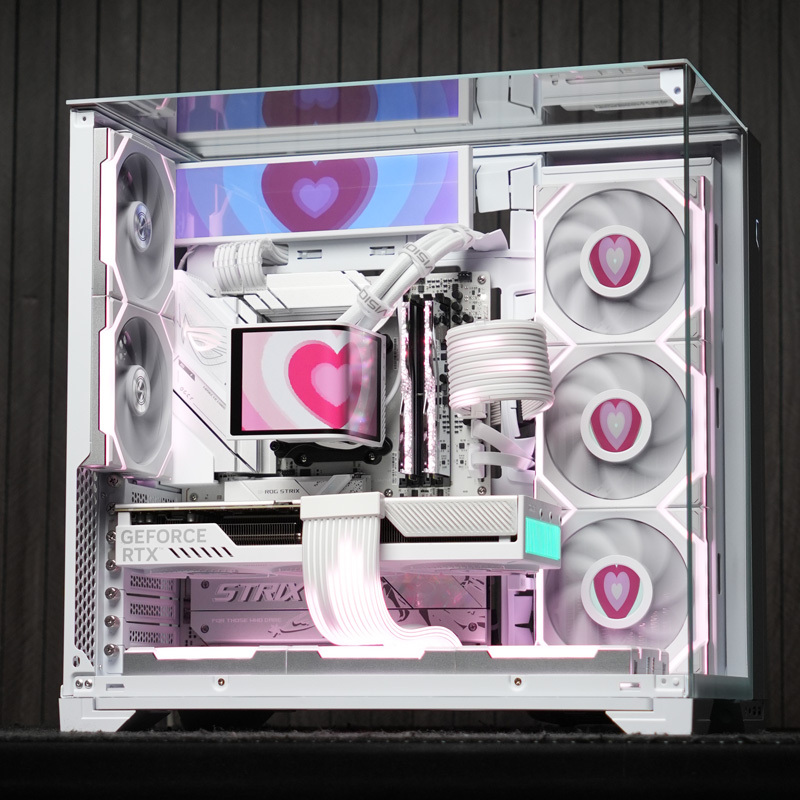 Lianli Bauhaus O11Vision Compact Chassis with Three-Sided Mirror Side Transparency, Atx Large Board Exquisite Version