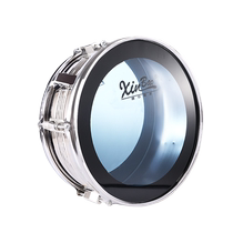 New Treasure 13-inch less First Team Force Band Small Army Drum Team Drum Twin Sound Drum Stainless Steel Drum Transparent Leather Drum Muster