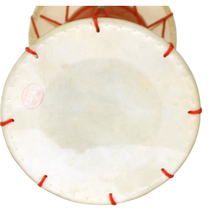 Qibaoju 9-inch ethnic drum 30cm*40cm ethnic drum cowhide drum rope drum ethnic drum percussion instrument