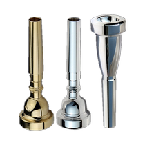 Small mouthpiece accessories brass small mouthpiece 7C mouthpiece silver-plated 1C 1 5C 3C 5C gold-plated B-flat bullet bullet