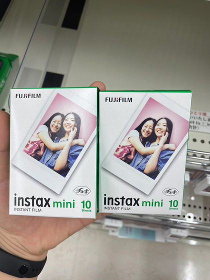 Fuji instaxmini7+/11/12/40/90 폴라로이드 유니버셜 스플렌디드 화이트 테두리 인화지 2팩