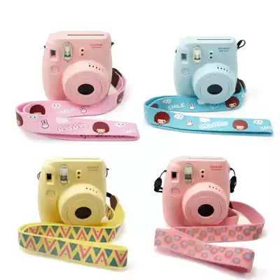 Fuji blue baby bag mini7C instaxmini9 11 90 shoulder strap cute camera color cartoon