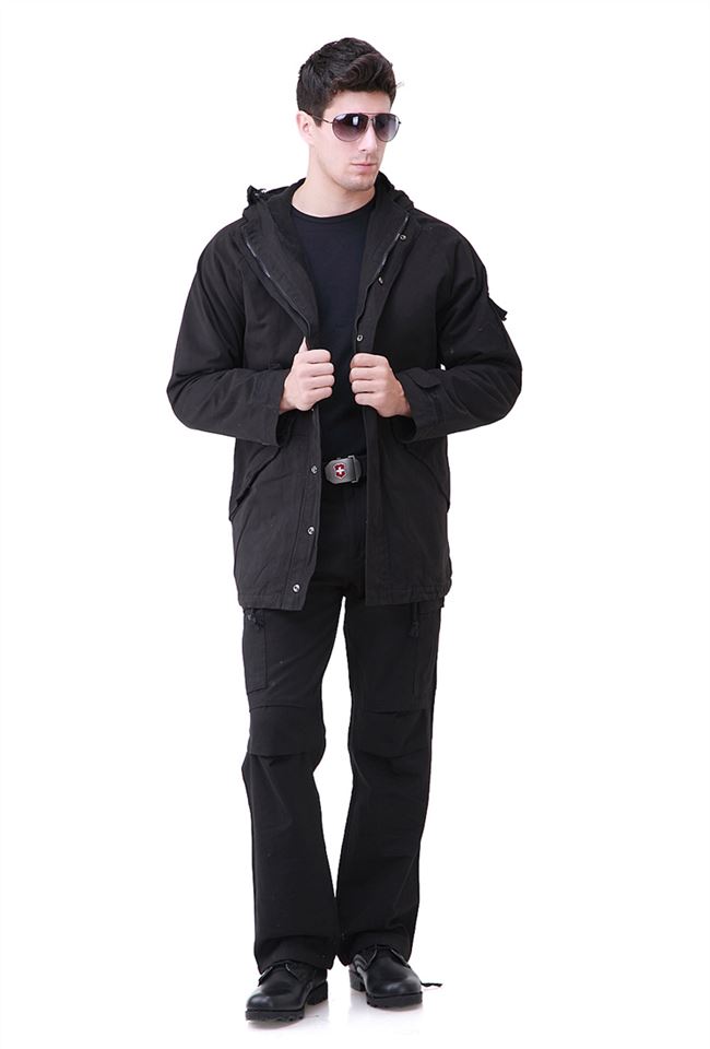 Junye ngoài trời người hâm mộ quân đội quần áo nam G8 áo khoác cotton dày phù hợp với đào tạo phù hợp - Những người đam mê quân sự hàng may mặc / sản phẩm quạt quân đội quân phục mùa hè