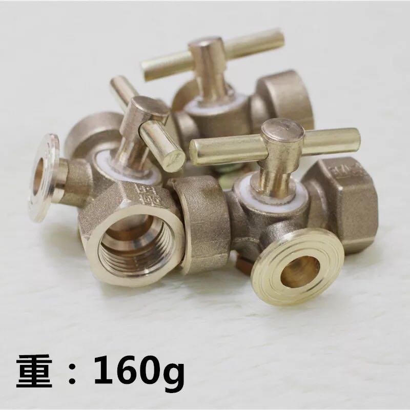 High pressure thickening copper coil valve Boiler pressure gauge three-way plug valve two - way plug valve 4 - M20x1 5