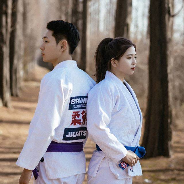 SCRAMBLE British chaos KANO GI Brazilian jujitsu White