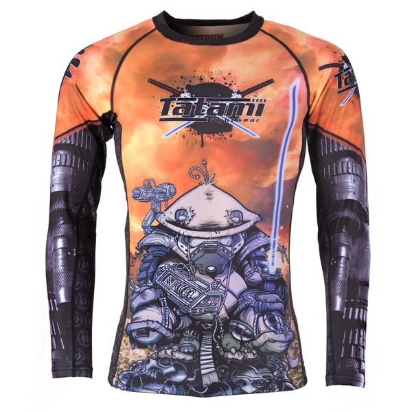 Tatami tatami tatami Cyber Samurai Panda Rash Guard men's long sleeve tights