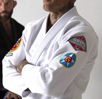 GR1PS Primero Aviator Limited Edition White Limited Edition Brazilian Jiu-Jitsu Gi