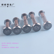 HD wide angle anti-theft door cat eye door mirror cat eye zinc alloy door glass