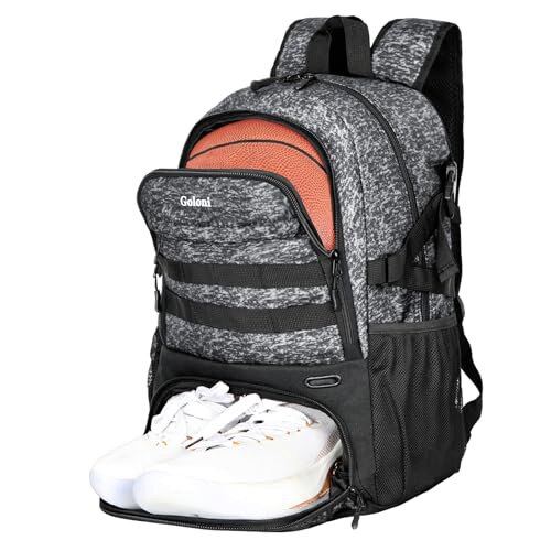 GO Basketball Backpack Outdoor Sports Backpack Can Hold Both Balls And Shoe Ribbon Styles