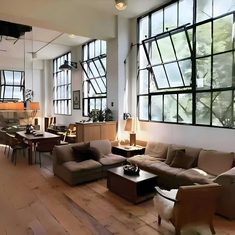 French-Style Vintage Steel Windows, Living Room Loft Windows, Lattice Up-And-Down Windows, Old-Style House Villa Antique Windows, Coffee Shop Windows French-Style Vintage Steel Windows, Living Room Loft Windows, Lattice Up-And-Down Windows, Old-Style House Villa Antique Windows, Coffee Shop Windows