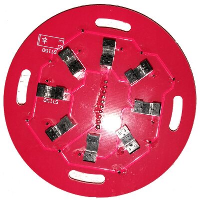 Code disc encoding disc lap 8 bit custom st150 slot optical coupling