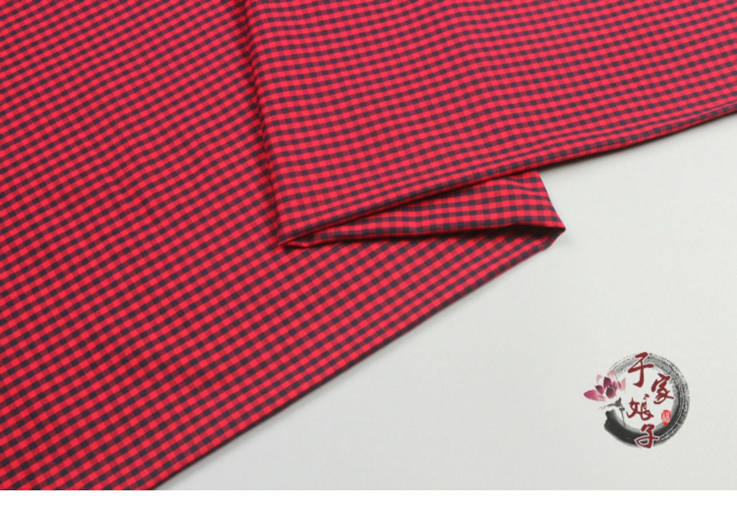 Sự mềm mại và thoải mái bông mới nhuộm sợi gingham nhỏ đếm cao cotton shirting vải - Vải vải tự làm vải dạ mỏng