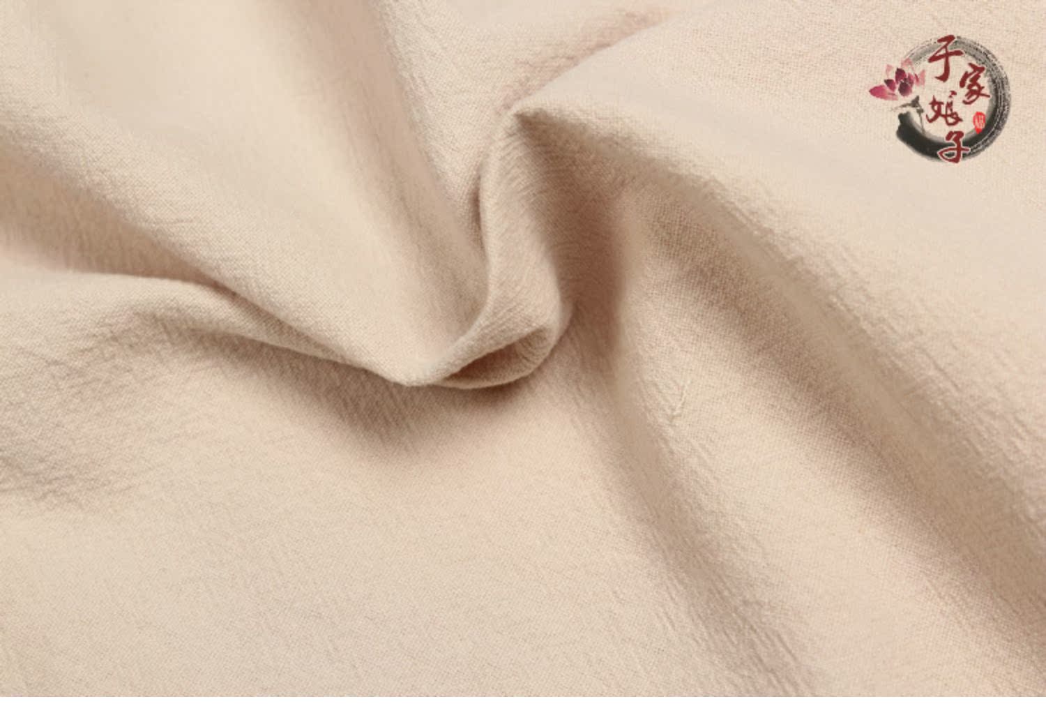 Bông giặt bông giả sợi bông Hanfu áo vải vải cotton vải bông Yujia Niangzi Bu TRANG - Vải vải tự làm vải họa tiết