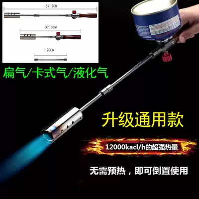 South Korea portable large fire force high temperature spitfire gun liquefied gas outdoor barbecue point charcoal weeding burning pig hair gas gun