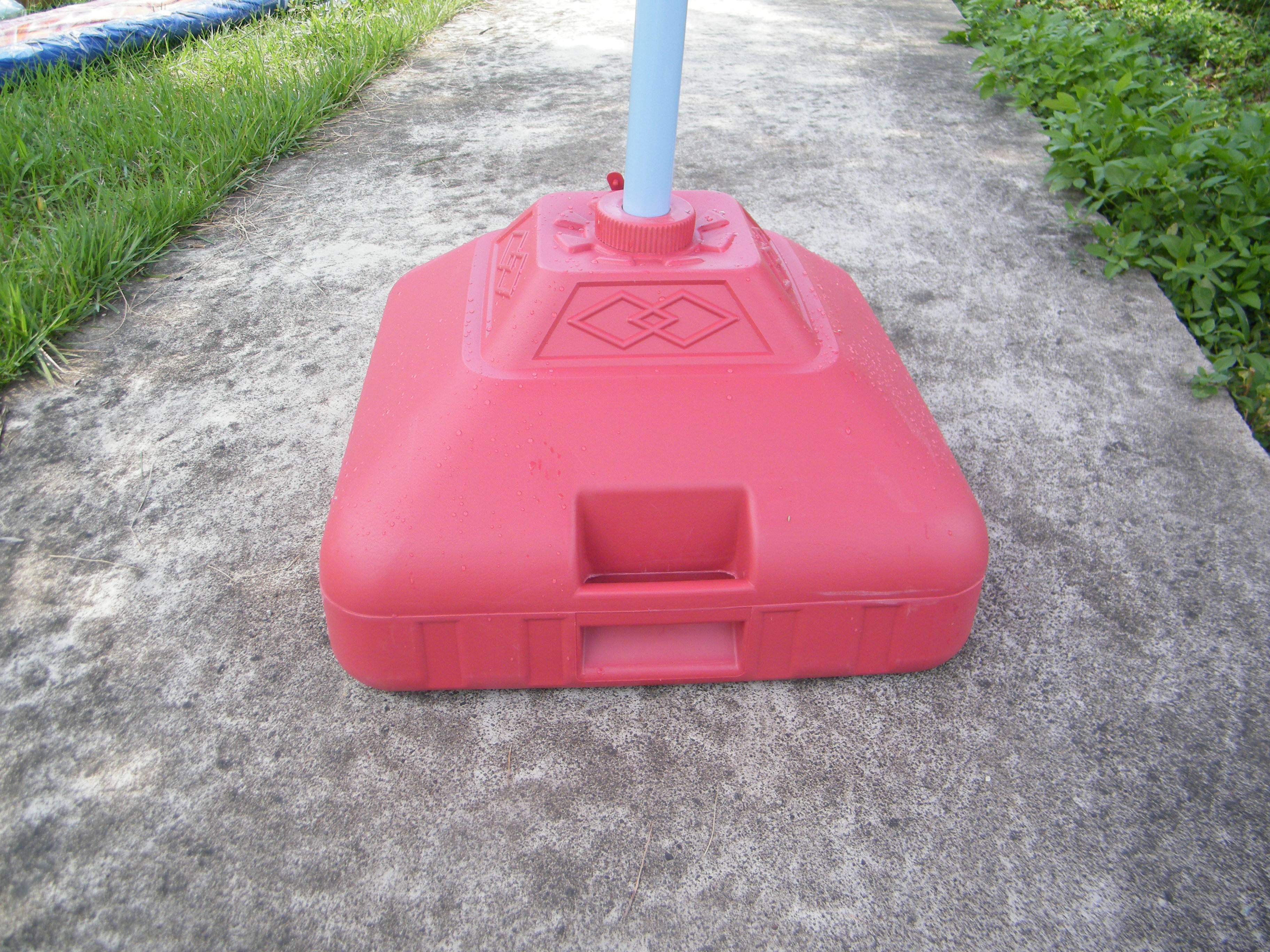 Umbrella floor seat water seat fixed