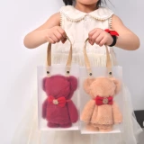 Полотенце для детского сада, с медвежатами, подарок на день рождения