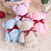  Creative wedding practical wedding gift Cute bear towel Full moon hand gift bag Kindergarten childrens small gift