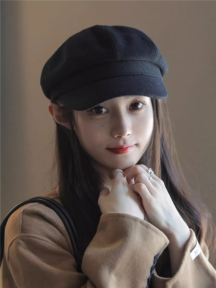 COCO jocelyn UK designer's joint section] High quality pure colour Mao Elegant Craze Berehat-Taobao