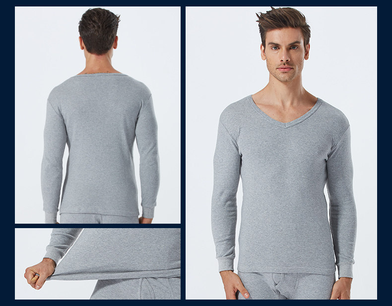 Sous-vêtement thermo jeunesse simple en coton - Ref 750278 Image 15