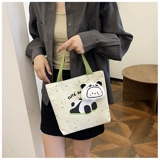 Маленький милый портативный тканевый мешок с молнией