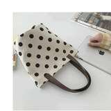 Портативный японский шоппер, маленькая брендовая косметичка, милая льняная сумка, в корейском стиле