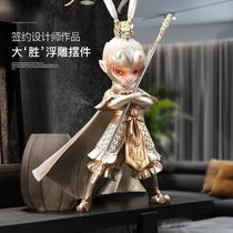 Fighting and Victory Buddha Decorations Living Room TV Cabinet Home Decoration Sun Wukong Crafts Office Opening Gifts
