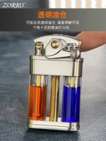 Прозрачная креативная старомодная ретро ветрозащитная зажигалка на керосине