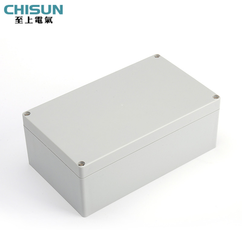 F1 200*120*75 monitoring waterproof box over cabling box ABS plastic mobile power supply surface-mounted junction box can be drilled