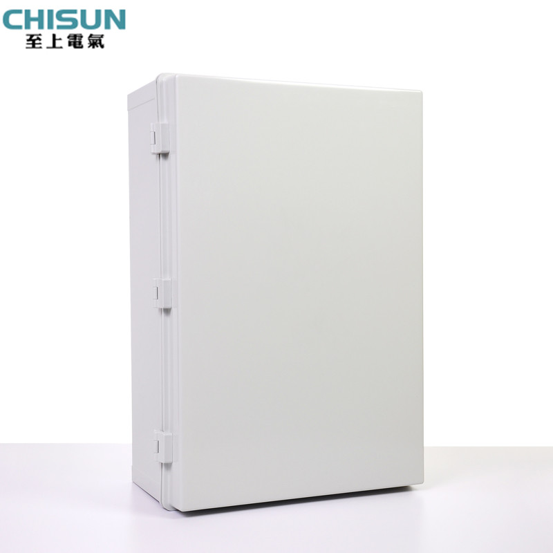 Grey cover 600*400*230 plastic waterproof wiring box junction box dust-proof hinge engineering plastic box can be drilled