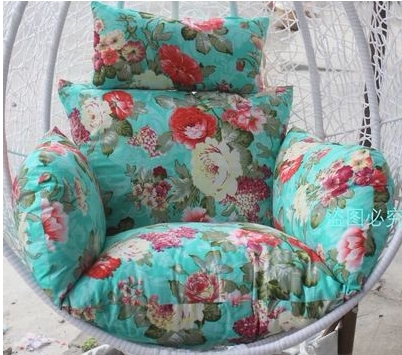 Removable and washable single universal Bird's Nest basket cushion cushion indoor balcony swing cradle rattan chair thickened