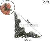 Сплав причудливый угол пакета 4 -края угловая наклейка DIY справа -ЗАГУЛИЙ ДЕРЕВНЯЯ КОРОКА ДЕКОРВАВИЙ УГОЛОВА