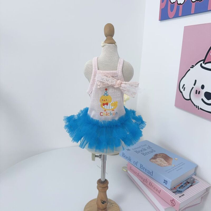 Cute Pet Dog Tutu Skirt with Suspenders, Home Wear for Small Dogs Like Bichon and Teddy Cute Pet Dog Tutu Skirt with Suspenders, Home Wear for Small Dogs Like Bichon and Teddy