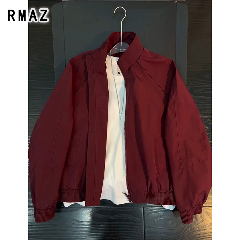 High-End Stand-Collar Flight Jacket for Men, Autumn/Winter 2026 New American-Style Regular Shoulder Baseball Jacket, Three-Proof Outdoor Jacket High-End Stand-Collar Flight Jacket for Men, Autumn/Winter 2026 New American-Style Regular Shoulder Baseball Jacket, Three-Proof Outdoor Jacket