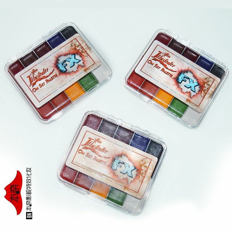 PPI Skin Illustrator US Imported Wine Essential Oil Color Plate FX Small Plate