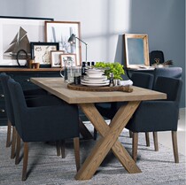 American retro solid wood desk computer desk old work desk desk conference table coffee table dining table and chair combination