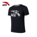 Anta nam ngắn T2018 hè in logo mới cổ tròn đan áo thể thao ngắn tay áo thun thể thao Áo phông thể thao