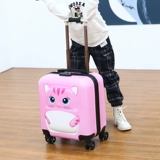 Мультяшный милый детский чемодан с сидением подходит для мужчин и женщин, делается под заказ, 20 дюймов, подарок на день рождения, 3D