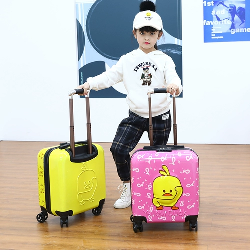 Мультяшный универсальный детский чемодан с сидением подходит для мужчин и женщин, делается под заказ, 18 дюймов, 20 дюймов, 3D