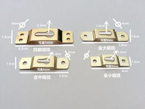 Dark hanging oil painting adhesive hook cross stitch adhesive hook photo frame adhesive hook hardware adhesive hook double eye adhesive hook four eye adhesive hook