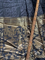 Black horse face skirt daily Chinese style imitation makeup flower weaving and gold about 1 meter in height 1 to 5 meters in width