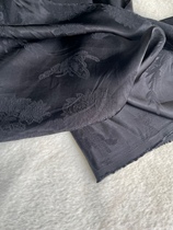 Rayon butterfly flower jacquard clothing fabric dress autumn and winter retro jacquard half meter price