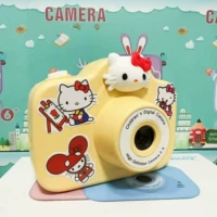 Hello kitty, желтая камера видеонаблюдения, наклейка, карта памяти, 32G