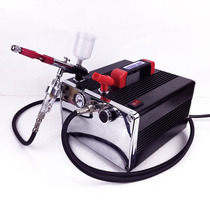 Model air pump airbrush Furniture leather repair inkjet Military hand-made model painting color spraying tool set