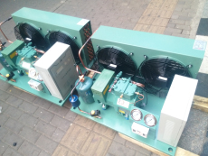 Холодильное оборудование 北京比泽尔制冷压缩机2ges-2 2gc-2.2冷冻冷藏 保鲜冷库 风冷机组