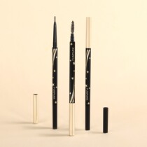 Via recommends double-headed pencil eyebrow pencil fine makeup artist dedicated makeup and lasting non-color beginners